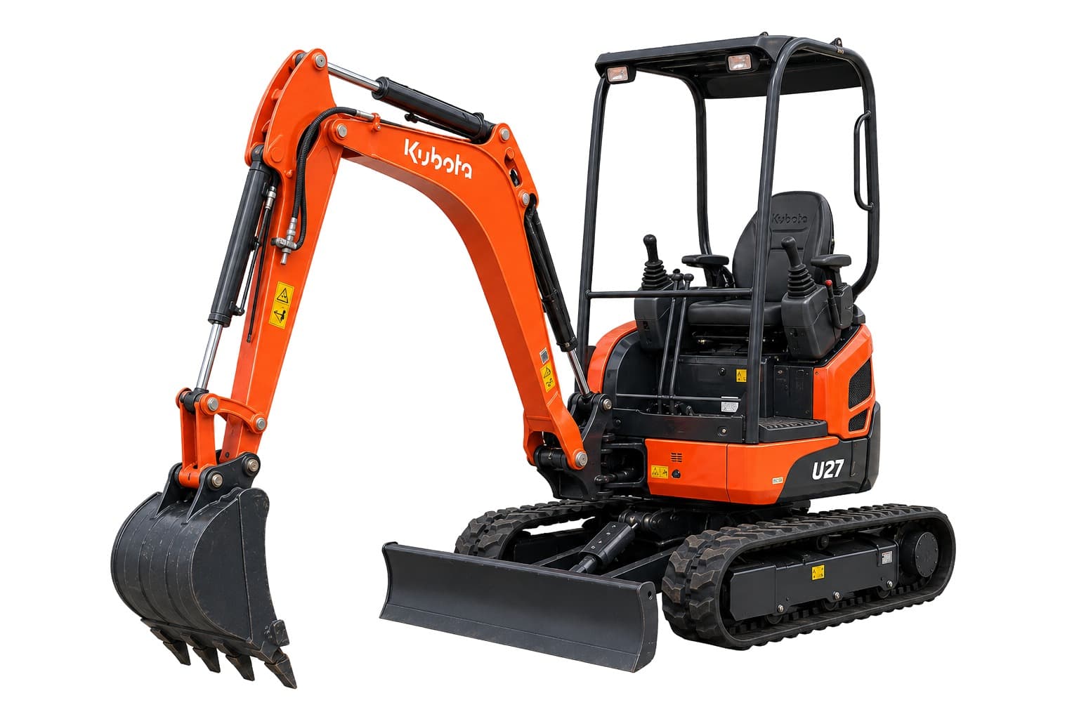 Excavatrice 2,7 tonnes – Kubota U27
