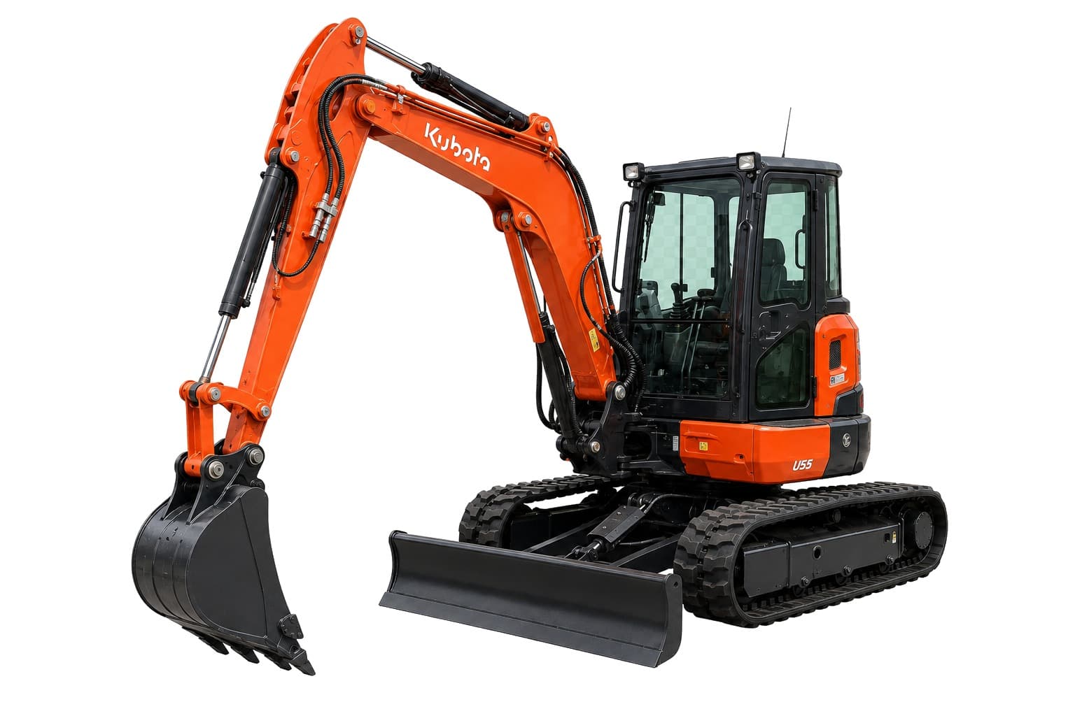 Excavatrice 5,5 tonnes – Kubota U55