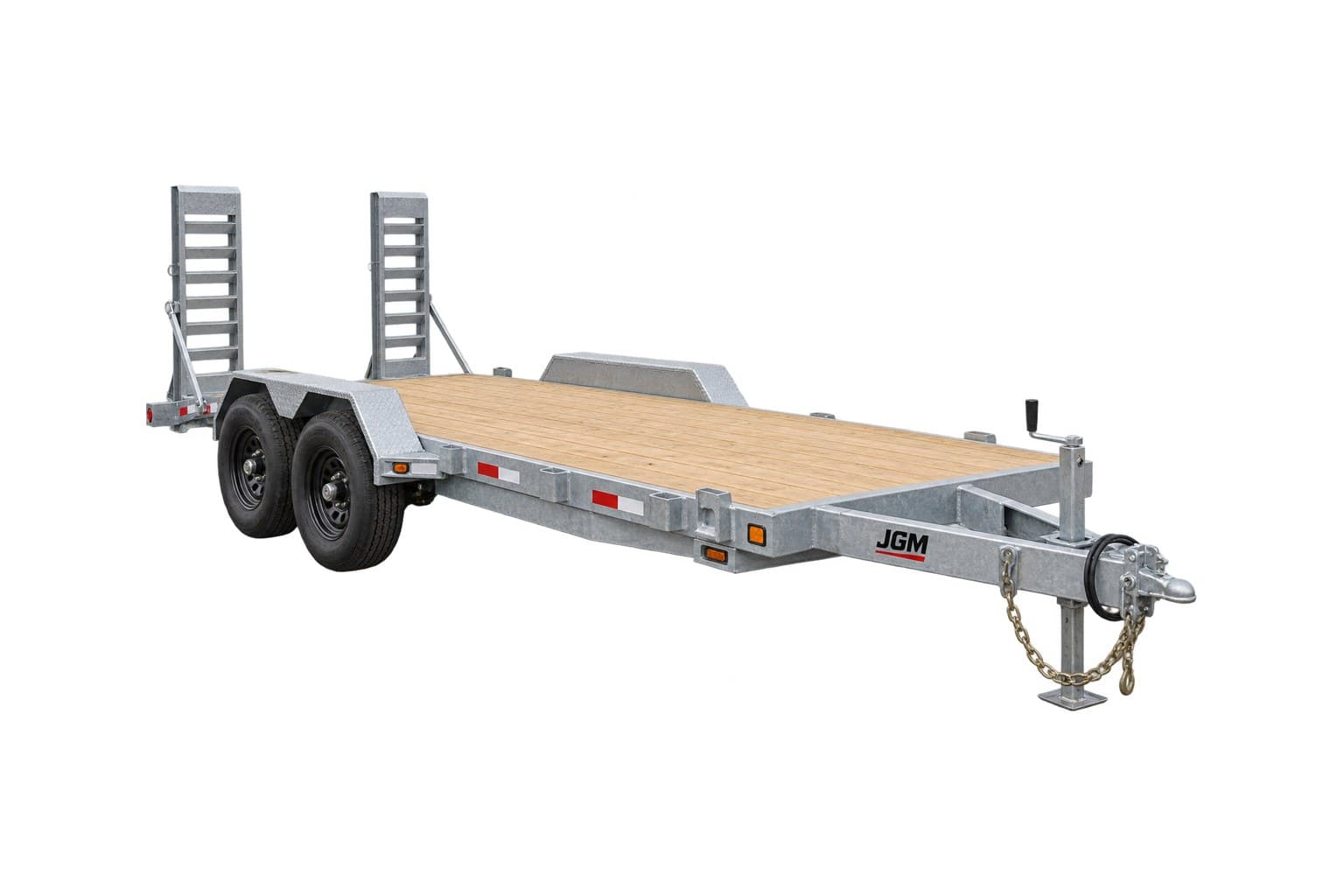 Remorque plateforme – JGM (15 000 lb)